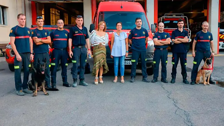 Bomberos de Zaragoza terremoto Marruecos