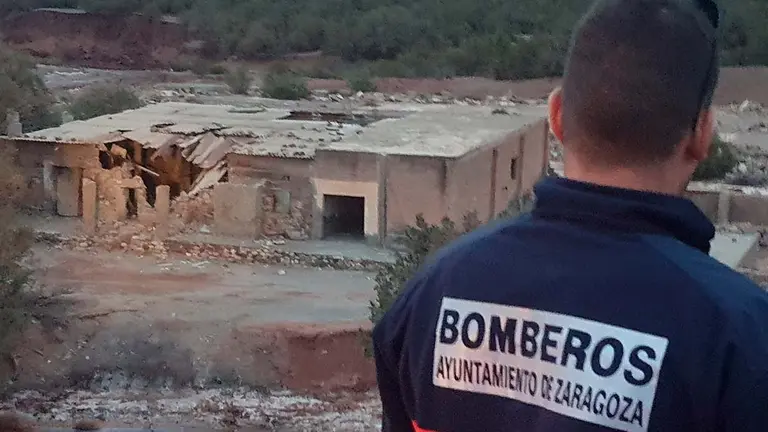 Bomberos de Zaragoza Terremoto Marruecos