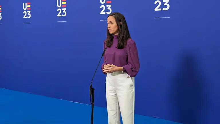 Belarra no ha querido mojarse sobre las tensiones con Sumar