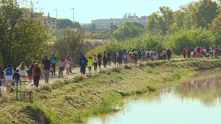 Alrededor de 200 personas han participado en la VIII andada solidaria de la Fundaci&oacute;n Rey Ardid.