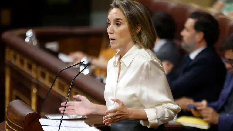La portavoz del Grupo Popular en el Congreso de los Diputados, Cuca Gamarra