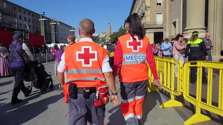 La mayor&iacute;a de asistencias registradas por Cruz Roja Zaragoza en las &uacute;ltimas 48 horas corresponde a traumatismos