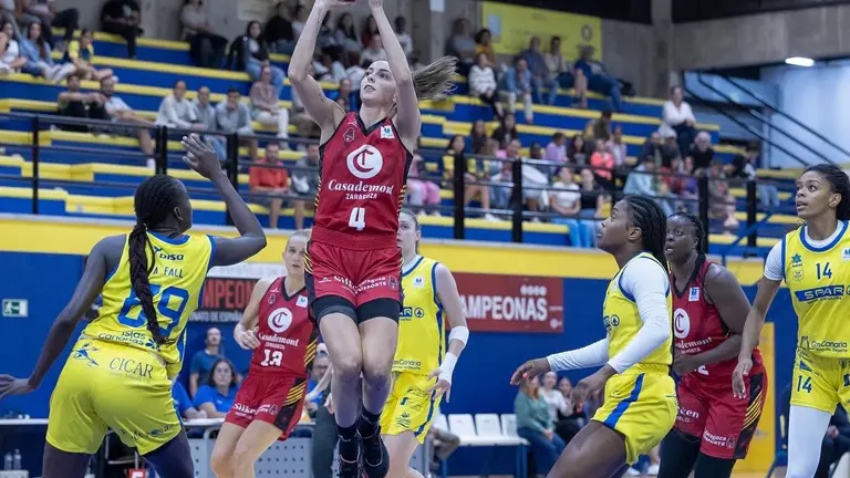 El Casademont femenino ha vencido por 57 a 75 al Gran Canaria y suma la quinta victoria en Liga