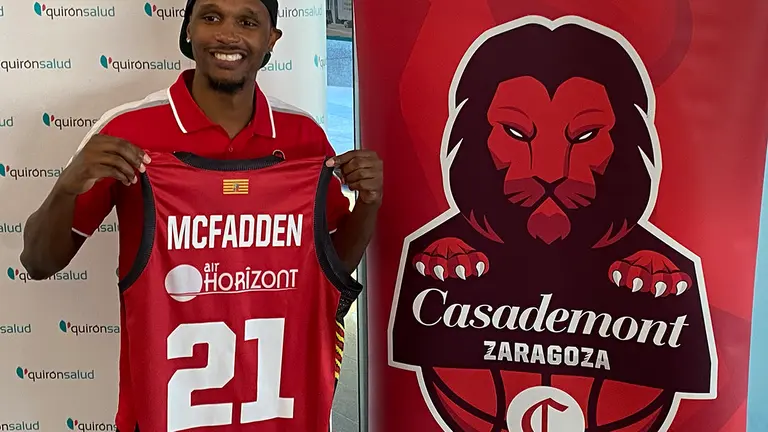 Cabe destacar que McFadden, a sus 36 a&ntilde;os, es junto a Andrea Cinciarini el hombre m&aacute;s veterano de la plantilla.