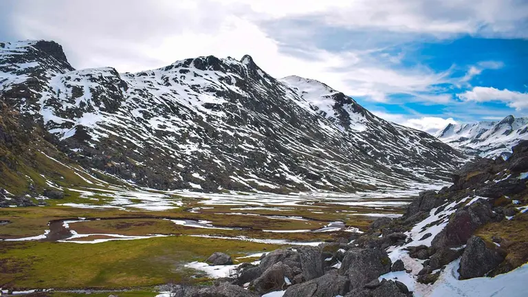 Pirineo con nieve