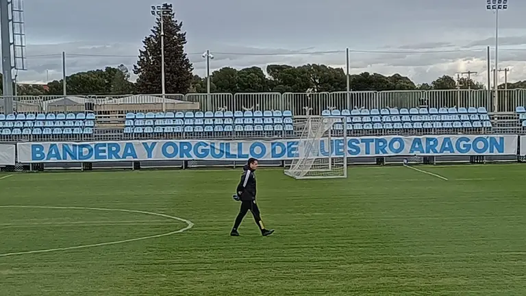 Julio Vel&aacute;zquez ha vuelto a dirigir al Real Zaragoza este viernes