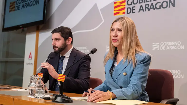 Mar Vaquero y Alejandro Nolasco. Foto: Fabi&aacute;n Sim&oacute;n (DGA)