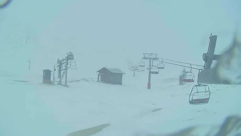 Nieve en Candanch&uacute;. Foto: Infonieve