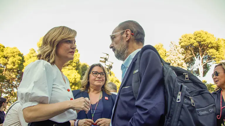 Alegr&iacute;a y Lamb&aacute;n el pasado verano en Zaragoza