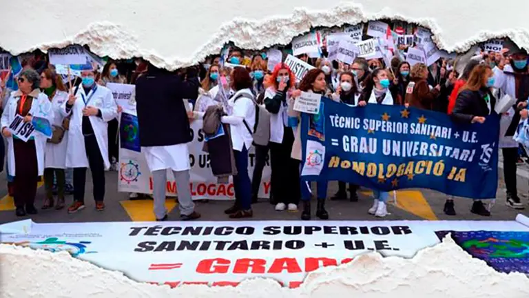 All&iacute; reclamar&aacute;n, entre otras cuestiones, la adecuaci&oacute;n de los t&eacute;cnicos superiores sanitarios al espacio europeo de educaci&oacute;n superior