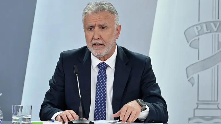 El ministro durante una rueda de prensa. Foto: Moncloa