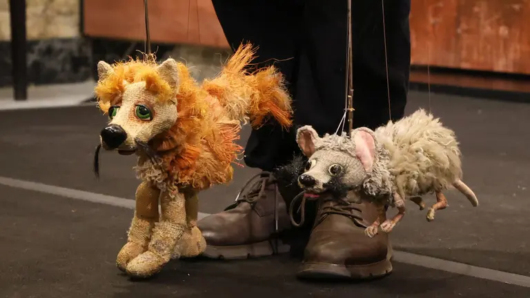 Esta ma&ntilde;ana ha tenido lugar la presentaci&oacute;n de "La f&aacute;bula de la raposa". Foto: Pilar &Aacute;lvarez