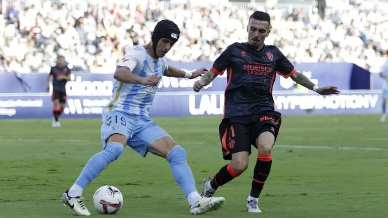 Luismi, uno de los pilares del M&aacute;laga, se perder&aacute; el partido por lesi&oacute;n. Foto: La Liga.