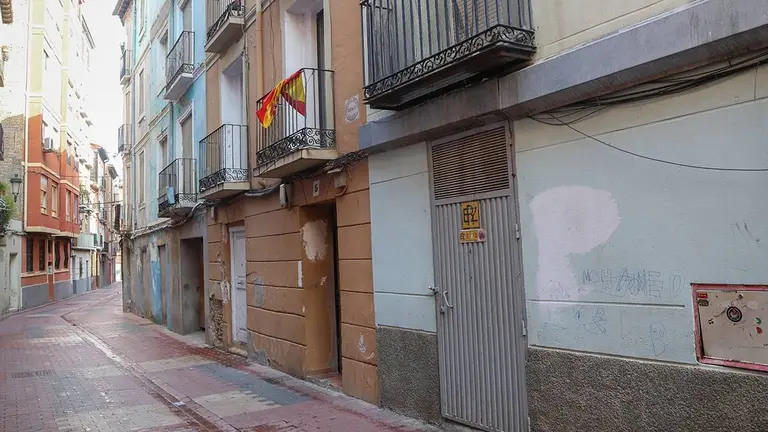 Calle Zamoray en Zaragoza