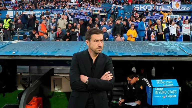 Gabi se prepara para intentar ganar y cerrar la permanencia del Real Zaragoza. Foto: Pilar &Aacute;lvarez