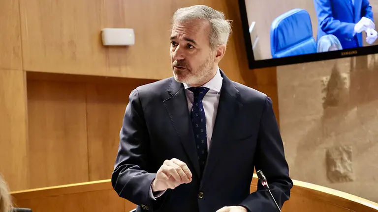 El presidente Jorge Azc&oacute;n. Foto: Pilar &Aacute;lvarez