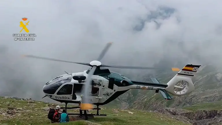 El cuerpo del hombre fallecido en el Pirineo ha sido trasladado al Hospital Provincial de Huesca. Imagen de Archivo.