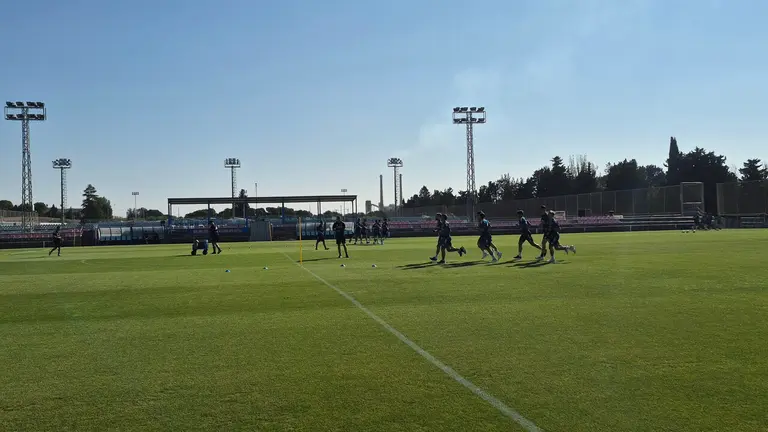 entrenamiento real zaragoza