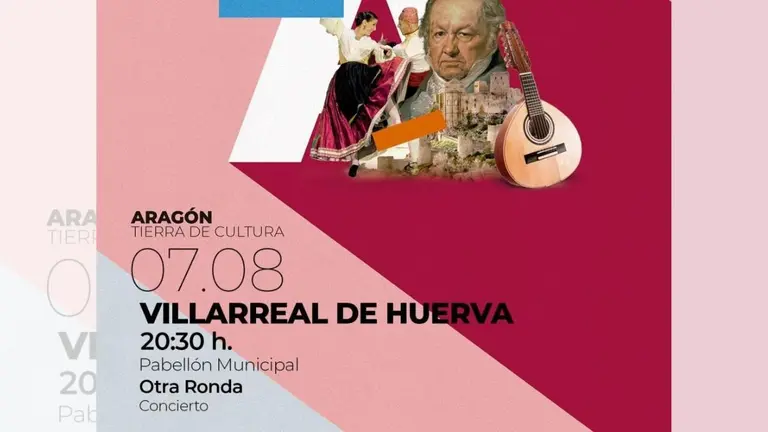 cartel otra ronda mas birras villarreal de huerva