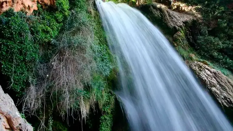 Cascada del Monasterio de Piedra. Foto: Turismo de Arag&oacute;n