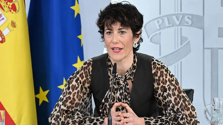 La ministra de Inclusi&oacute;n, Elma Saiz. Foto: Borja Puig (Moncloa)