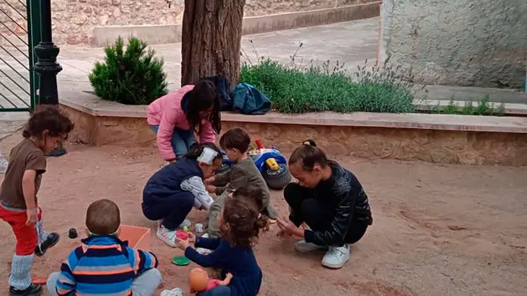 Tan solo un centro educativo se ha reabierto tras cerrar el a&ntilde;o pasado por la falta de alumnos. Foto: Gobierno de Arag&oacute;n