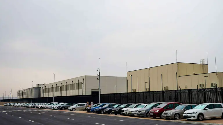 Instalaciones de los centros de datos de AWS en Villanueva de G&aacute;llego. Foto: Lorena Torrijo