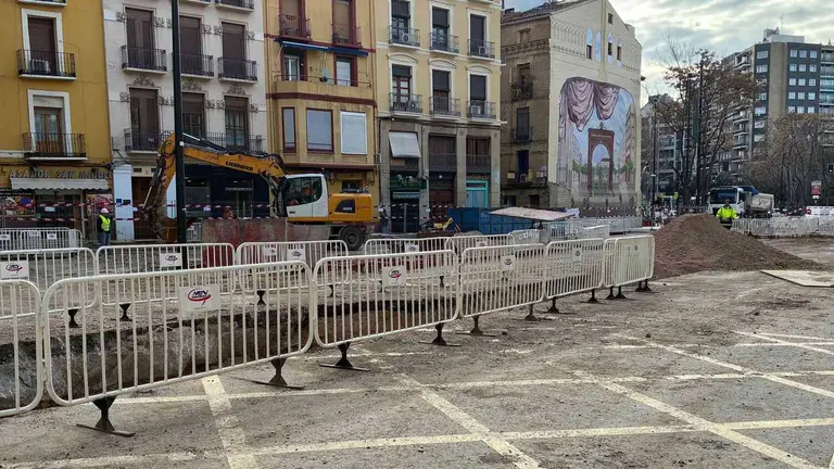 Obras en la plaza de San Miguel