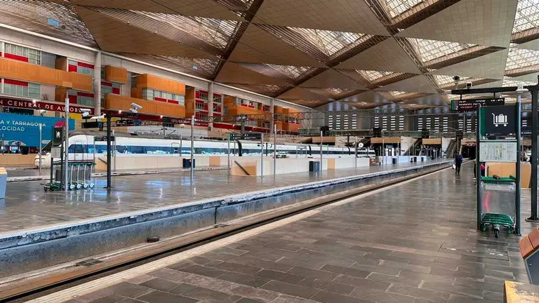 Estaci&oacute;n Delicias de Zaragoza. Foto: E.F