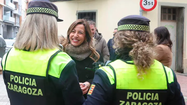La alcaldesa de Zaragoza, Natalia Chueca, ha firmado este jueves el convenio de adhesi&oacute;n de la ciudad al Sistema VioG&eacute;n. Foto de Archivo: Ayuntamiento Zaragoza