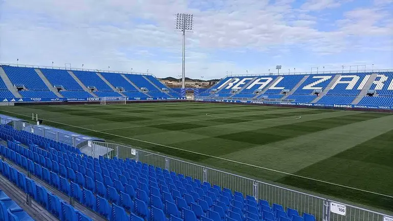El Ibercaja Estadio, donde el Real Zaragoza debe volver a jugar este fin de semana. Foto: M.G.