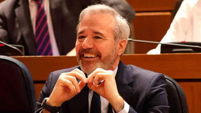 Jorge Azc&oacute;n, en el pleno de constituci&oacute;n de las Cortes de Arag&oacute;n | Foto: Pilar &Aacute;lvarez