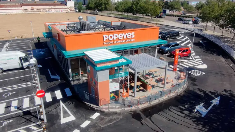 Nuevo establecimiento de la marca en Zaragoza. Foto: Popeyes