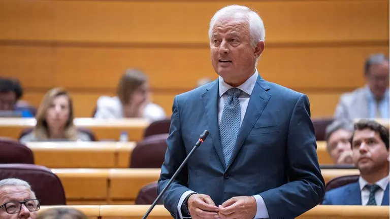 Imagen de archivo. Eloy Su&aacute;rez en el Senado. Foto: PP