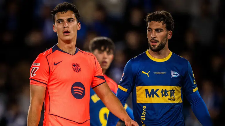 &aacute;lvaro Cortes debut barcelona