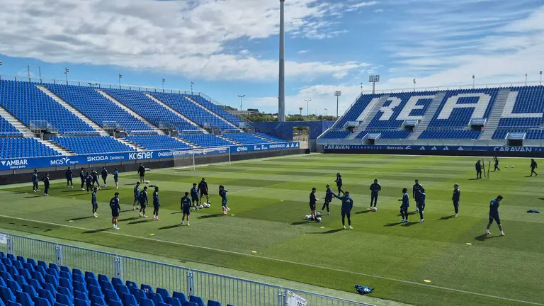entrenamiento real zaragoza viernes