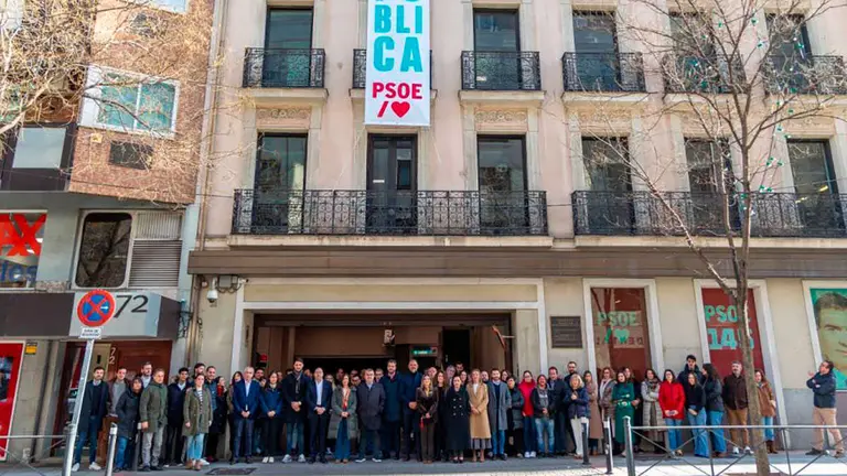 Imagen de archivo de la sede del PSOE en Ferraz. Foto: PSOE/Eva Ercolanese