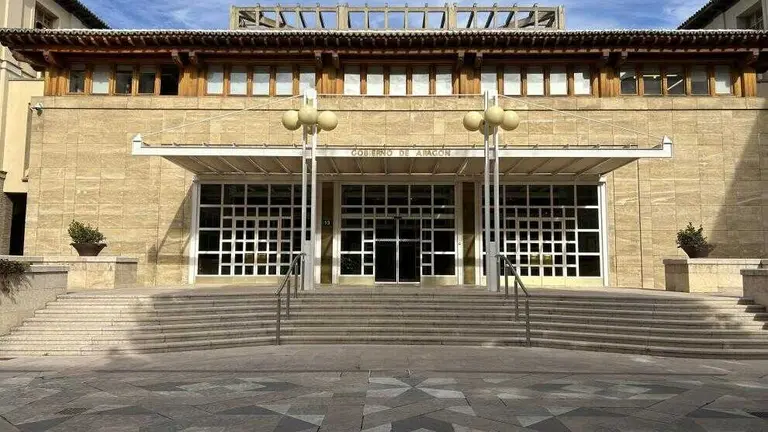 Sede del Gobierno de Arag&oacute;n en el edificio Pignatelli | Foto: DGA
