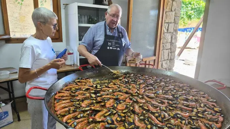 La restauraci&oacute;n de las cuatro campanas ya se encuentra en marcha gracias a la colaboraci&oacute;n de distintas entidades y a la implicaci&oacute;n de vecinos y personas vinculadas a Biscarru&eacute;s. Foto cedida a Arag&oacute;n Press