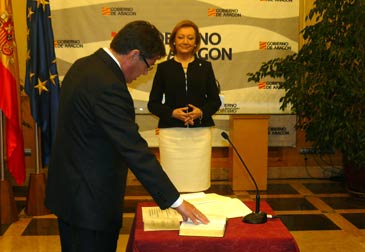 Toma de posesión del consejero de Industria e Innovación, Arturo Aliaga