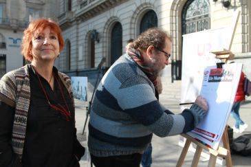 Magallón y Yuste han inaugurado el panel de propuestas para incluir en la nueva Constitución