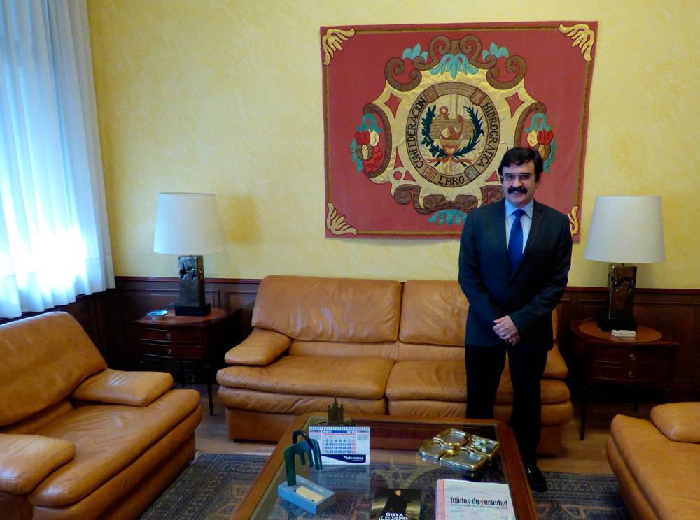 Hasta su nombramiento, Raimundo Lafuente ocupaba el cargo de director técnico de la CHE desde 2012 
