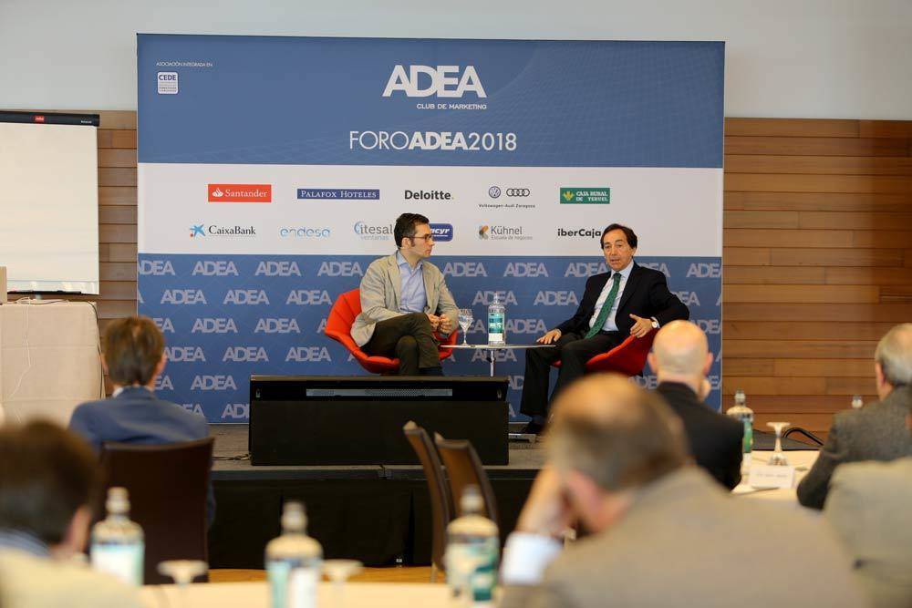 Pablo Foncillas participó recientemente en el Foro ADEA para hablar sobre comercio electrónico e innovación 
