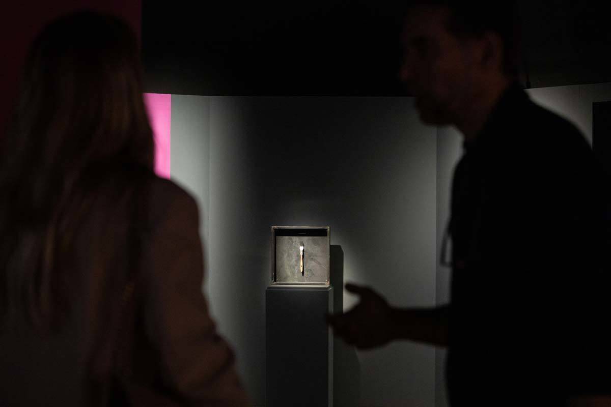 Imagen de una pieza de la exposición