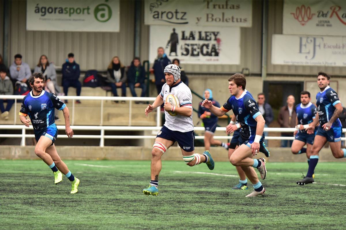 Foto de un partido de rugby