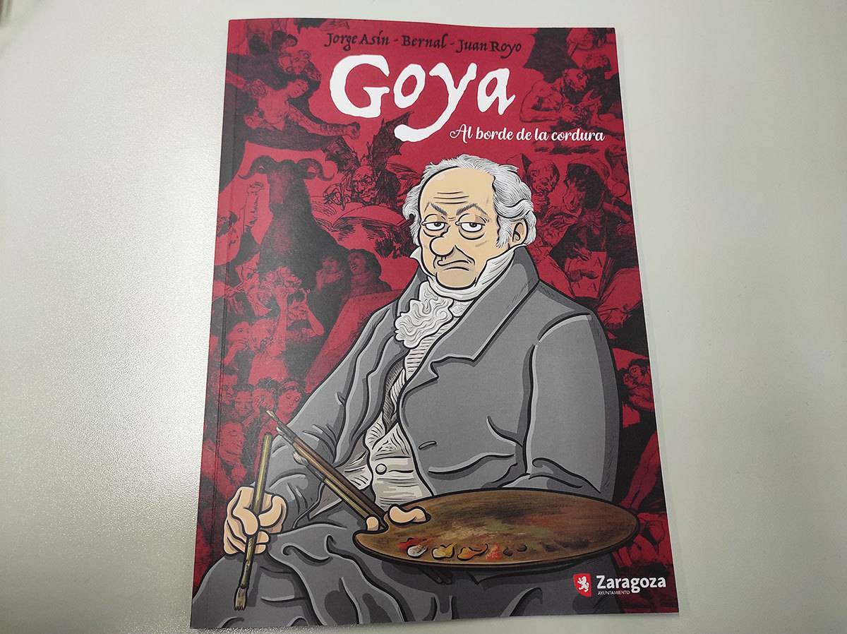 portada cómic "Goya. Al borde de la cordura"