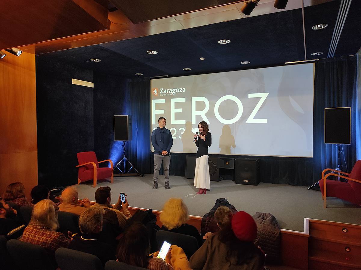 Paula Ortiz en la Filmoteca de Zaragoza