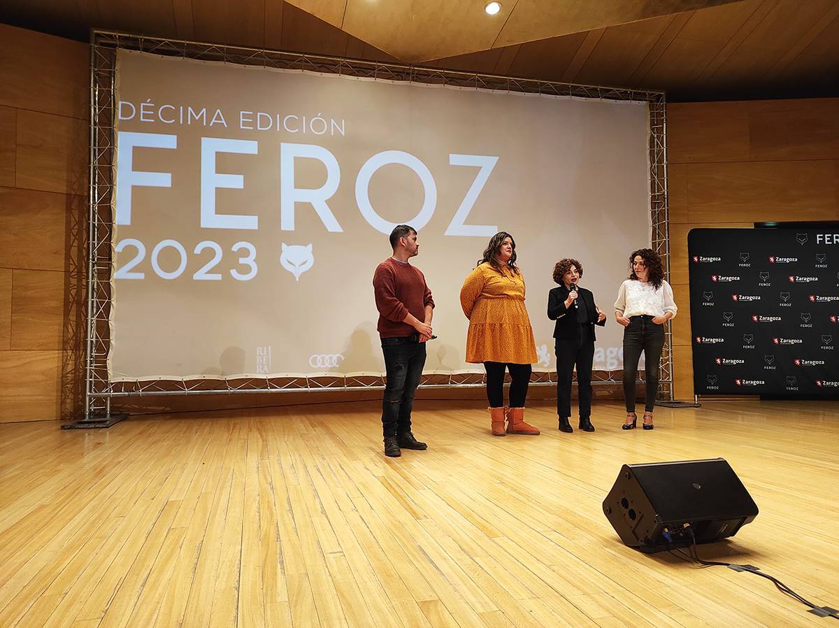 Anna R. Costa, Coria Castil y Sandra Hermida creadoras de la serie "Fácil", nominada a los Feroz