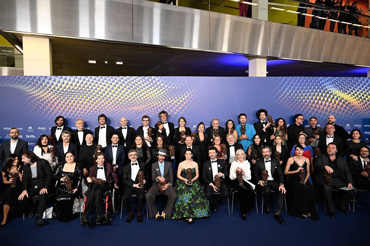 foto de familia premios goya 37º