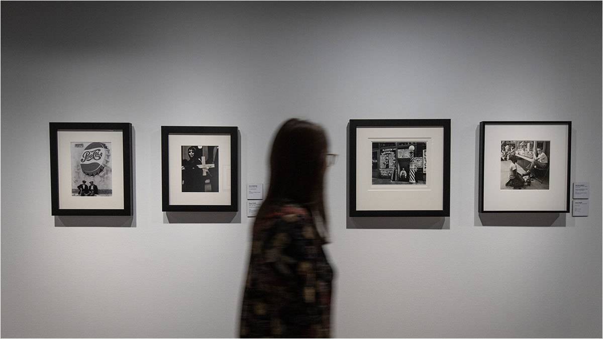 Cuatro fotografías de la exposición